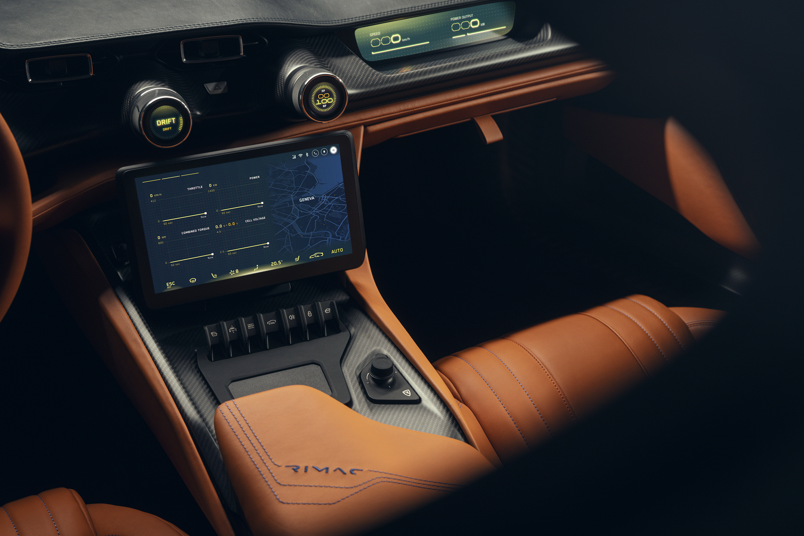 Rimac Nevera Interior 2