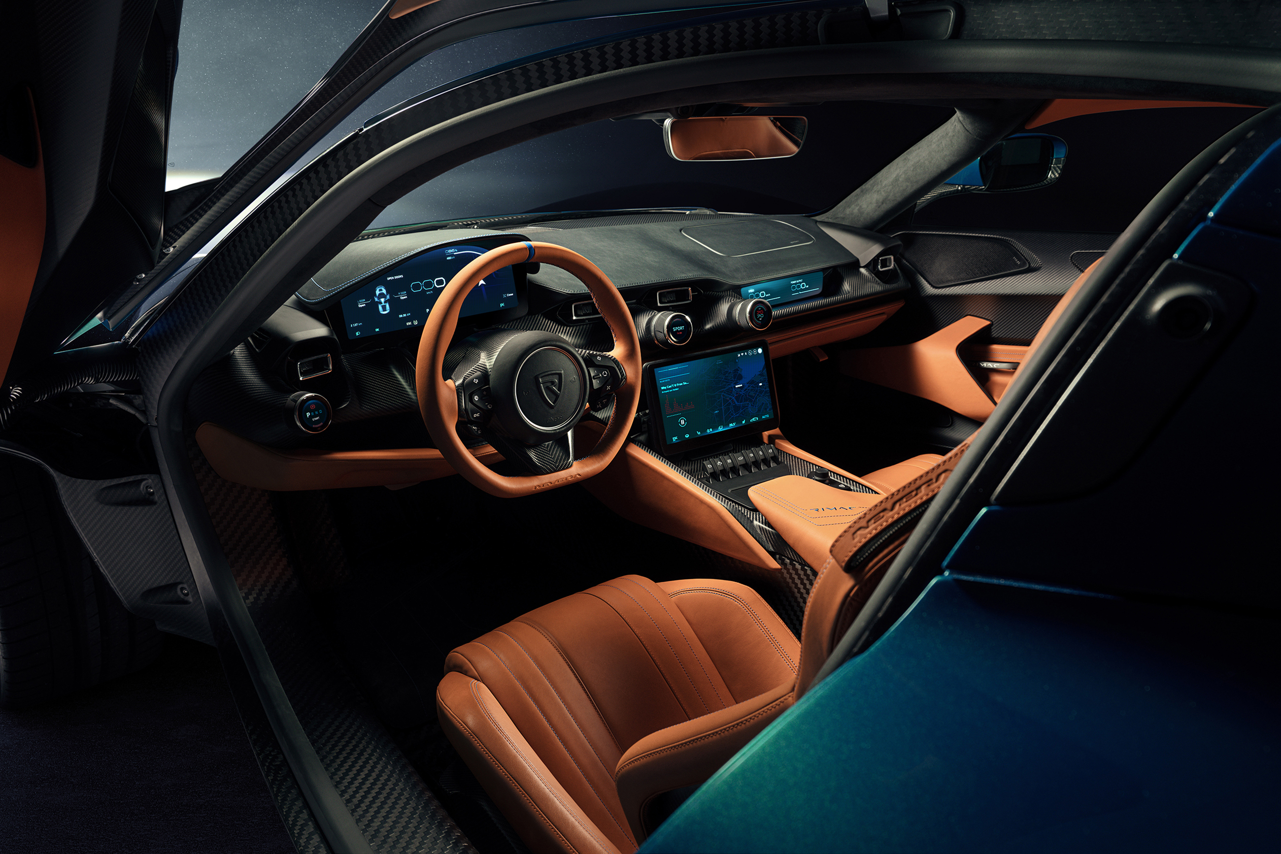 Rimac Nevera Interior 3